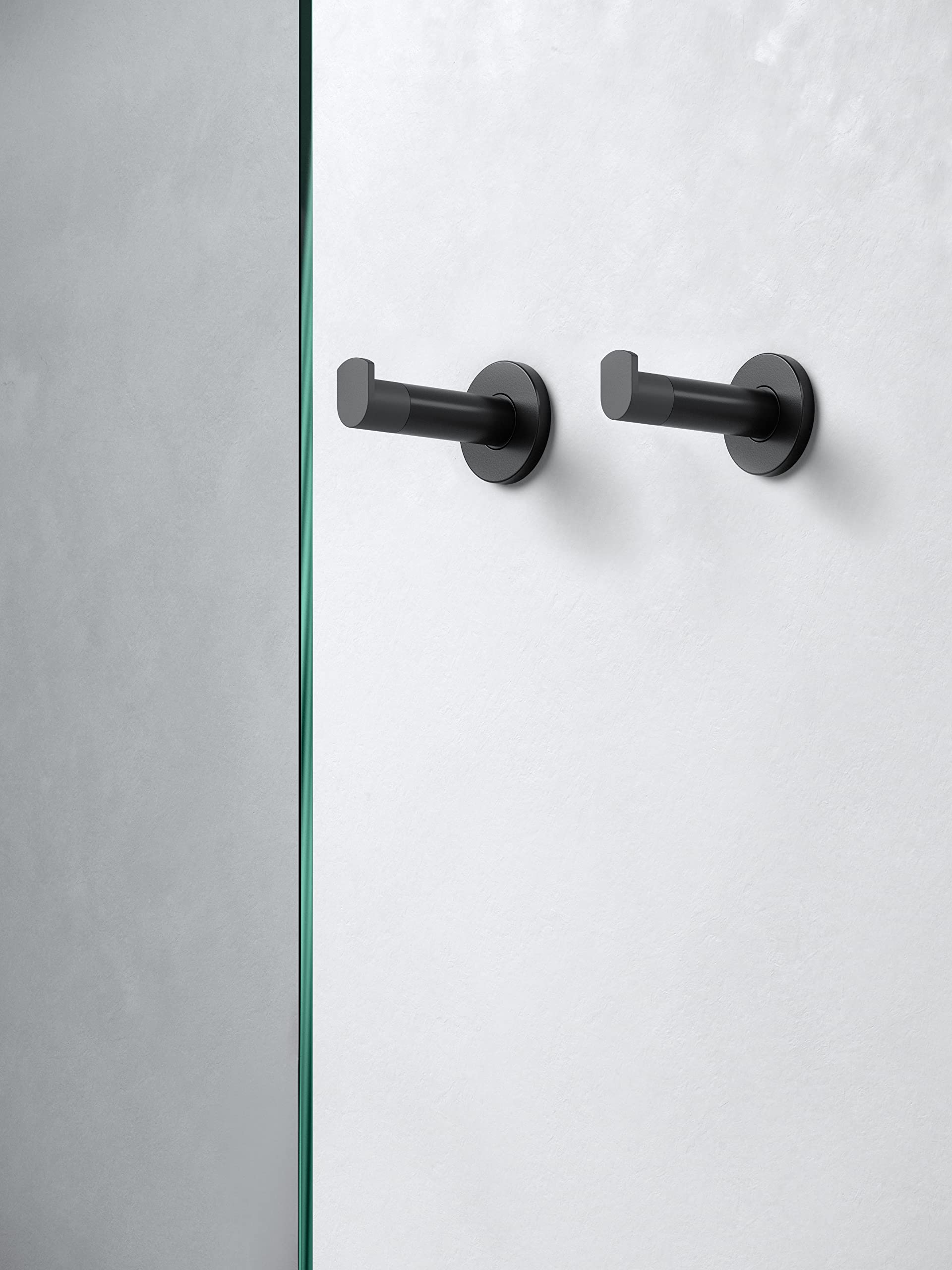 keuco-plan-handtuchhaken-2-st-ck-schwarz-matt-metall image 1