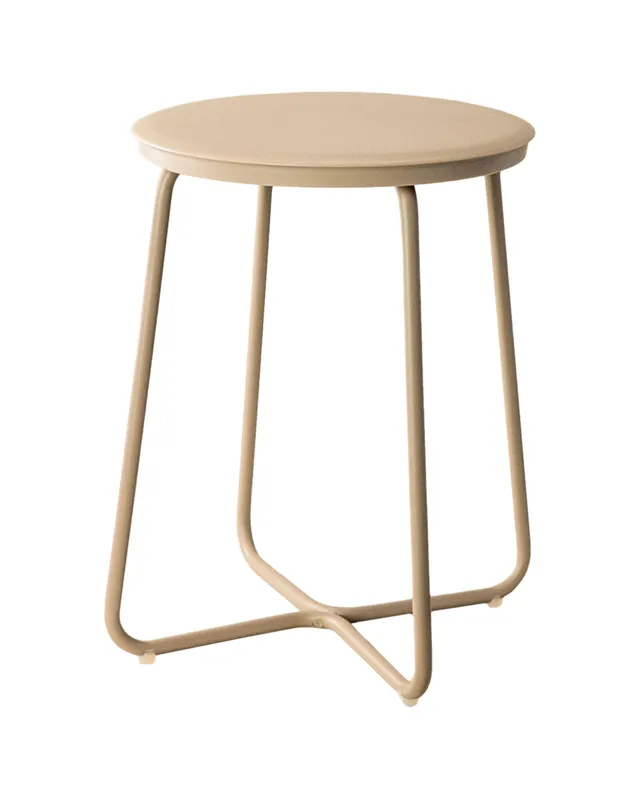 cosmic-geyser-hocker-sand-edelstahl-badhocker-rund image 1