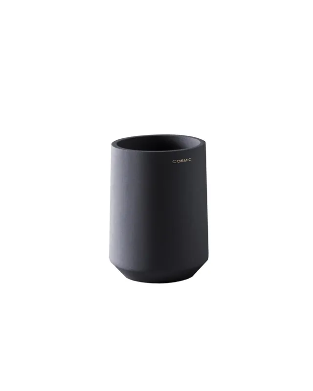 cosmic-saona-zahnb-rstenhalter-schwarz-8-5-cm-soft-touch image 1