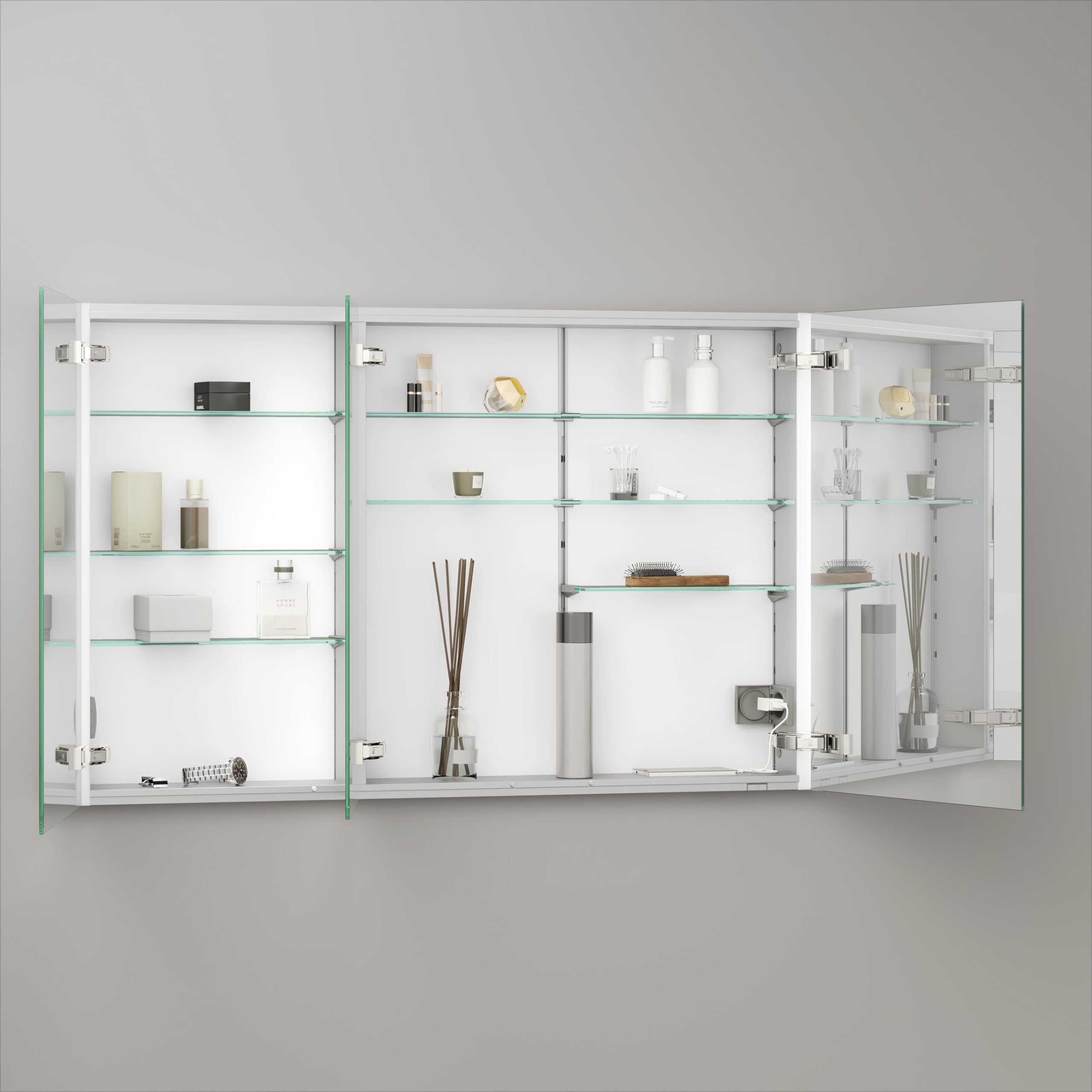 keuco-royal-lumos-spiegelschrank-120-cm-3-t-rig-schwarz-matt-dimmbar image 4