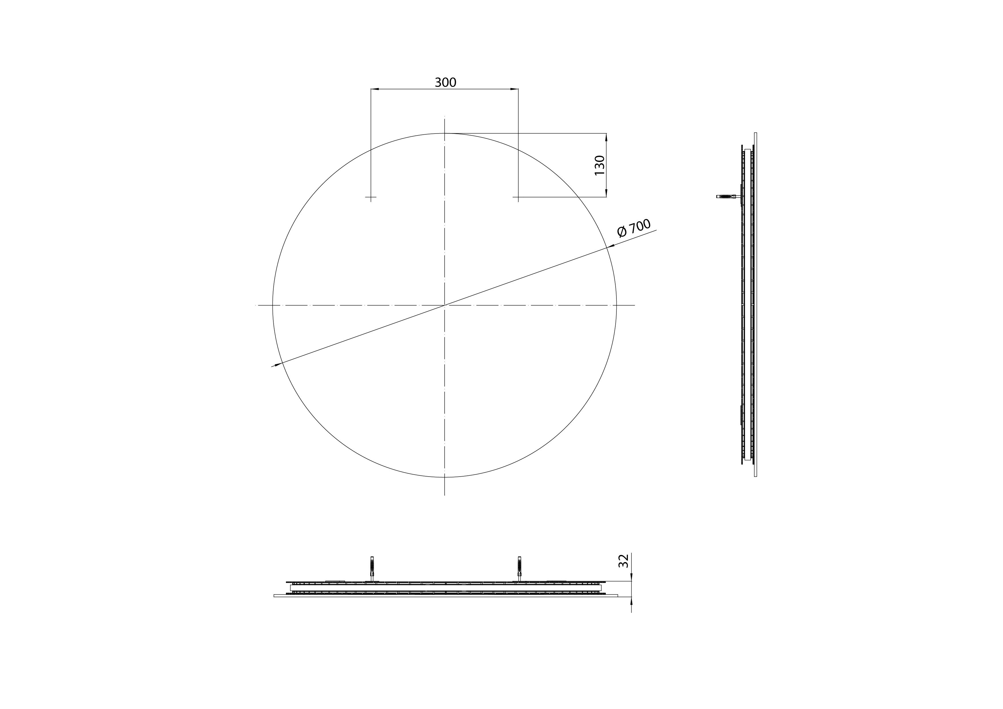 frasco-vea-led-lichtspiegel-70-cm-2700-k-indirekt image 3