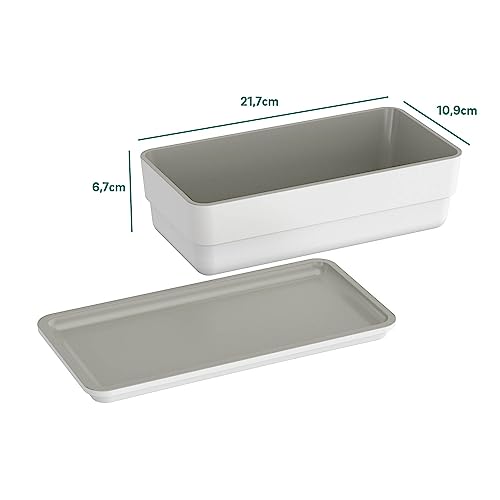 bath-bsmart-aufbewahrungsbox-deckel-wei-grau-melamin image 7