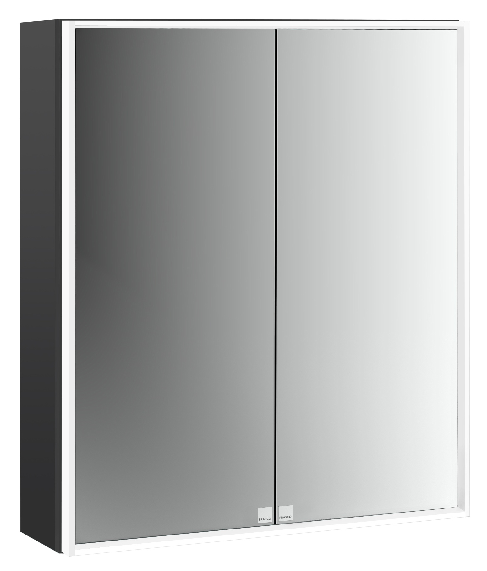 frasco-centric-deep-spiegelschrank-60-cm-schwarz-aufputz image 1