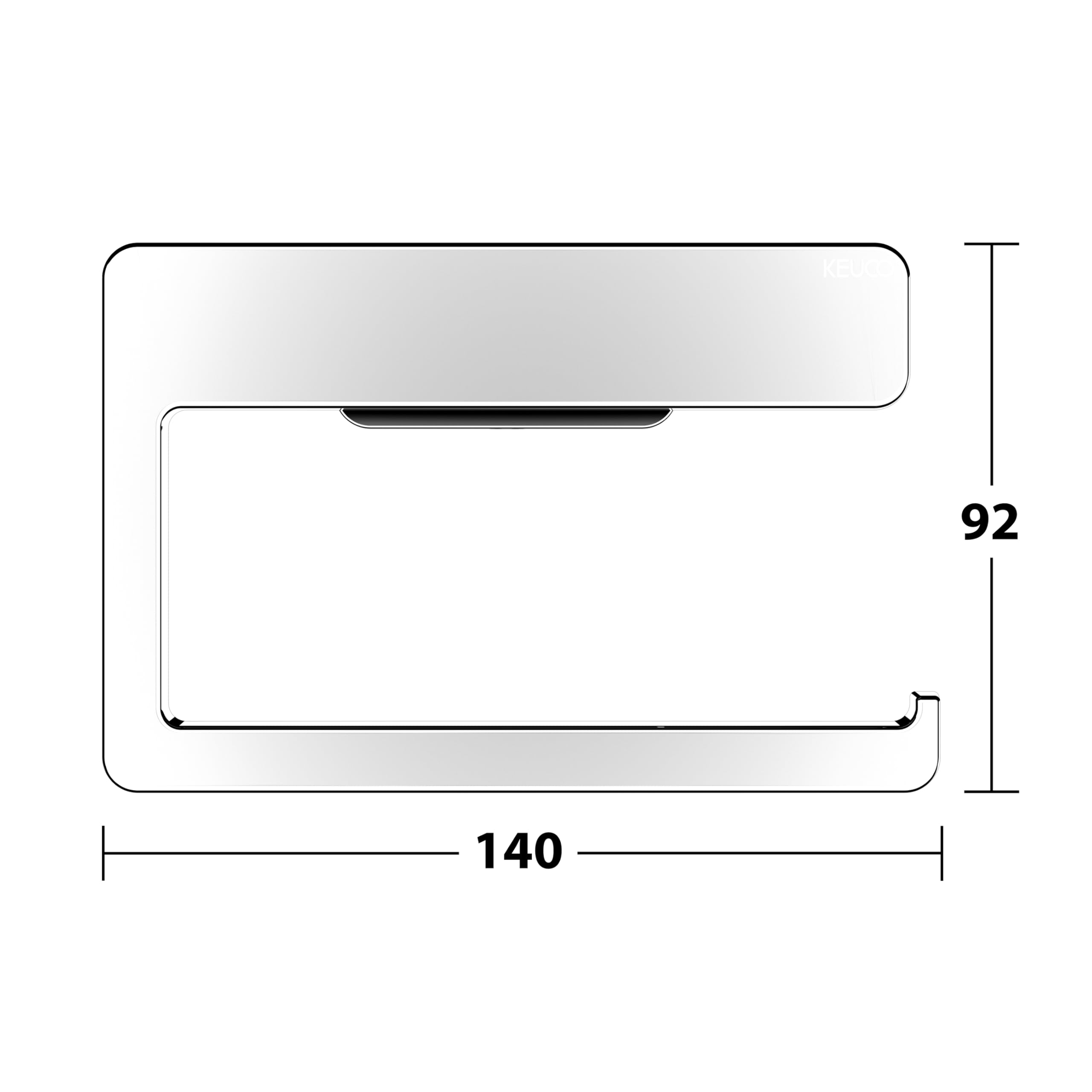 keuco-collection-moll-toilettenpapierhalter-offen-chrom image 7