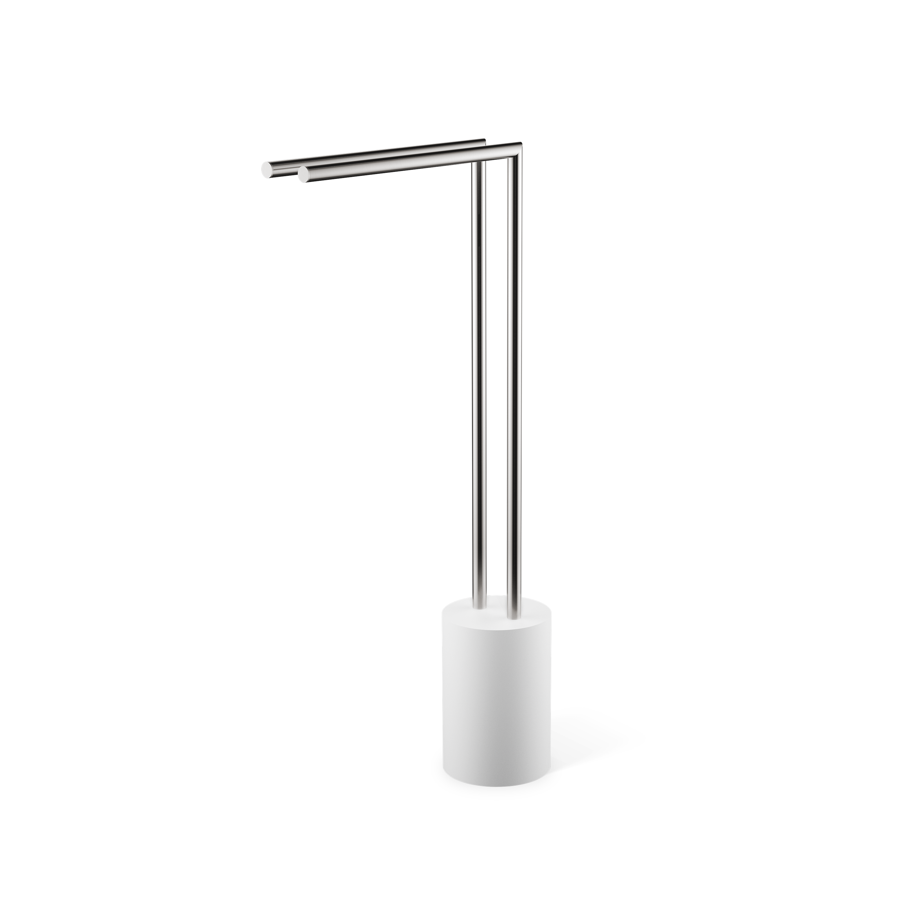 decor-walther-stone-ht-2-handtuchst-nder-wei-matt-2-armig-mineralguss image 4