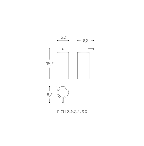 cosmic-b-w-seifenspender-wei-matt-250-ml image 5