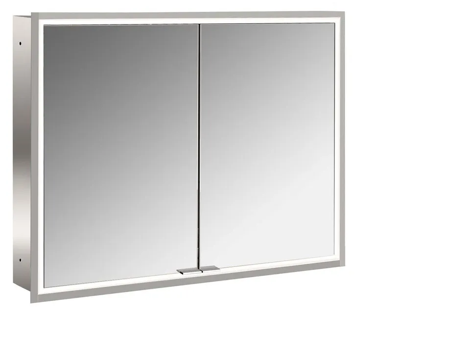 frasco-centric-spiegelschrank-90-cm-aluminium-led-unterputz image 1
