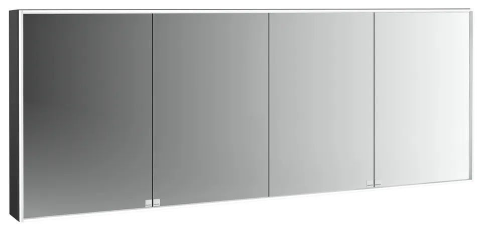 frasco-centric-deep-spiegelschrank-180-cm-schwarz-aufputz image 1