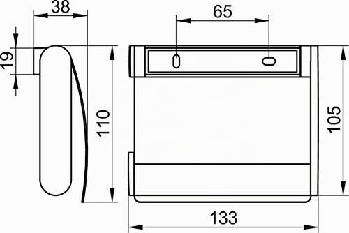 keuco-plan-toilettenpapierhalter-mit-deckel-chrom image 5
