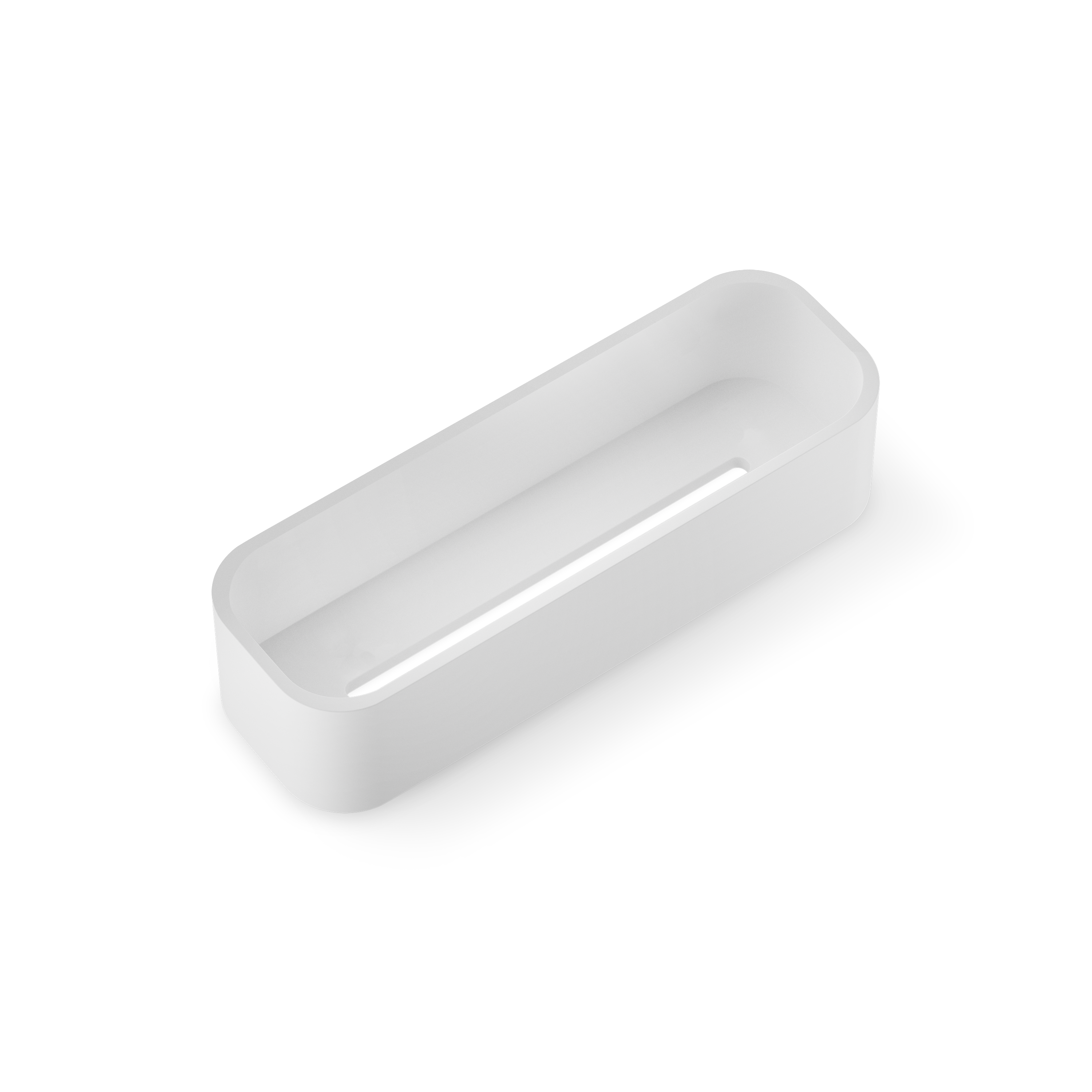 decor-walther-stone-sct-duschkorb-30-cm-wei-matt-mineral image 1