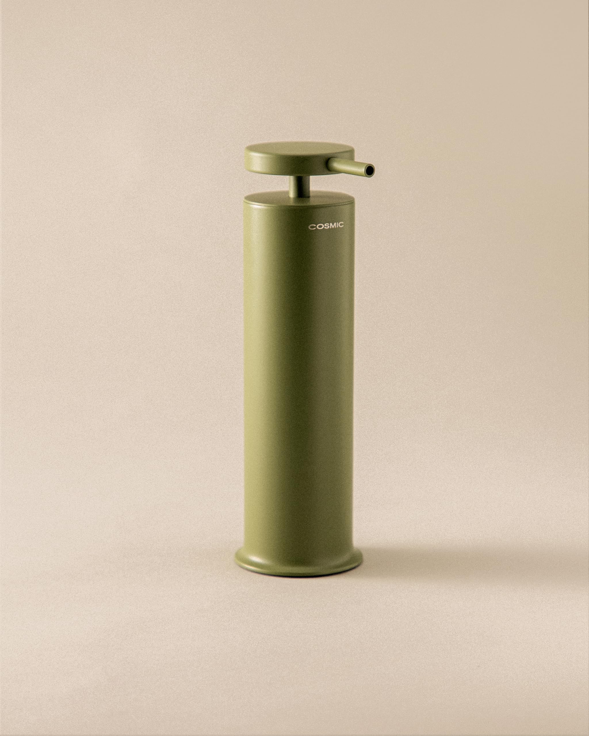 cosmic-geyser-seifenspender-olive-185-ml-edelstahl image 2