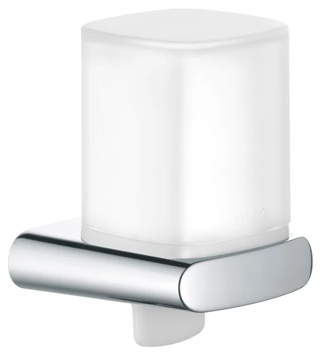 keuco-elegance-seifenspender-180-ml-chrom-mit-st-lpbecher image 1