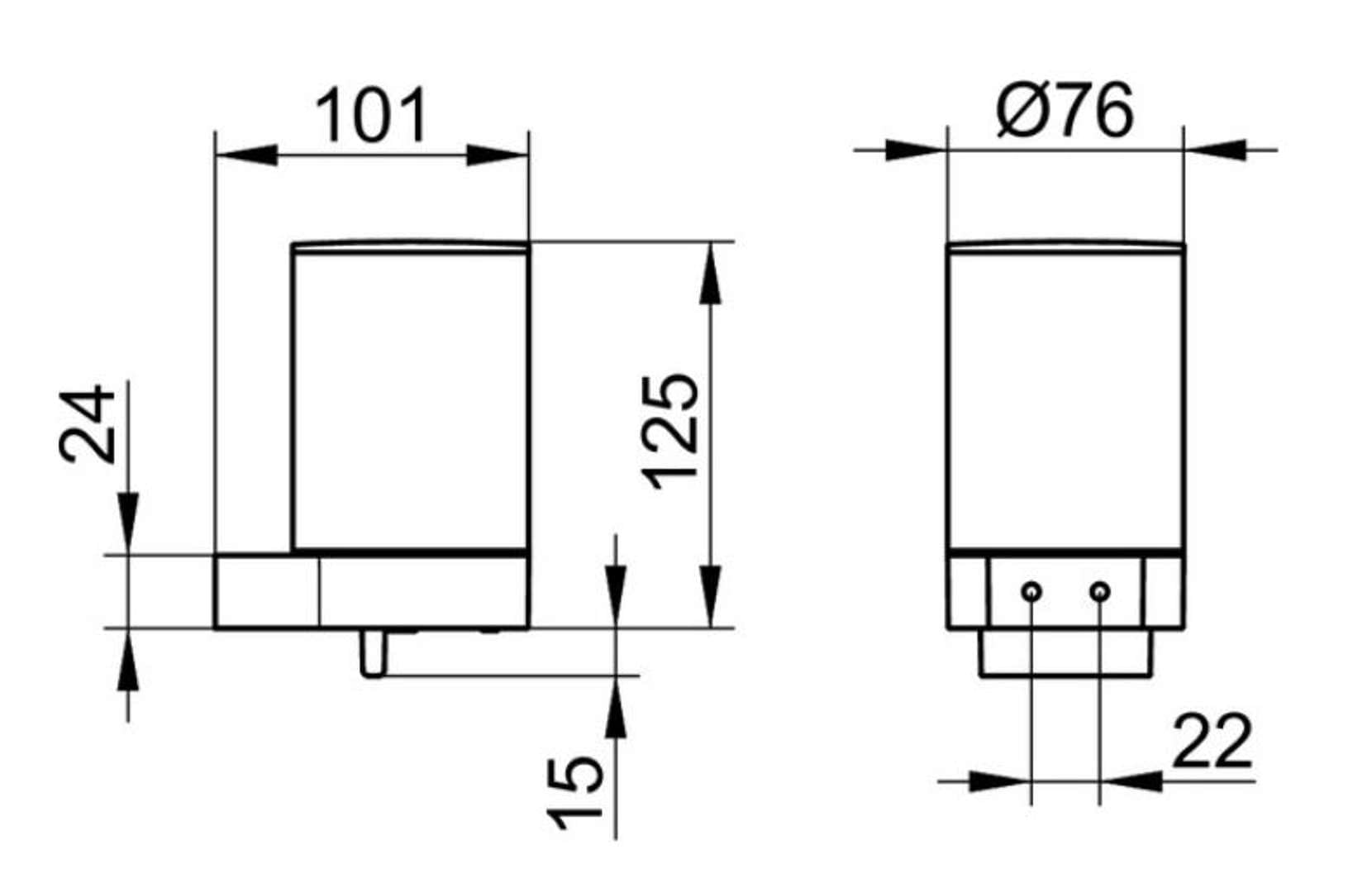 keuco-plan-seifenspender-280-ml-schwarz-matt-metall image 3