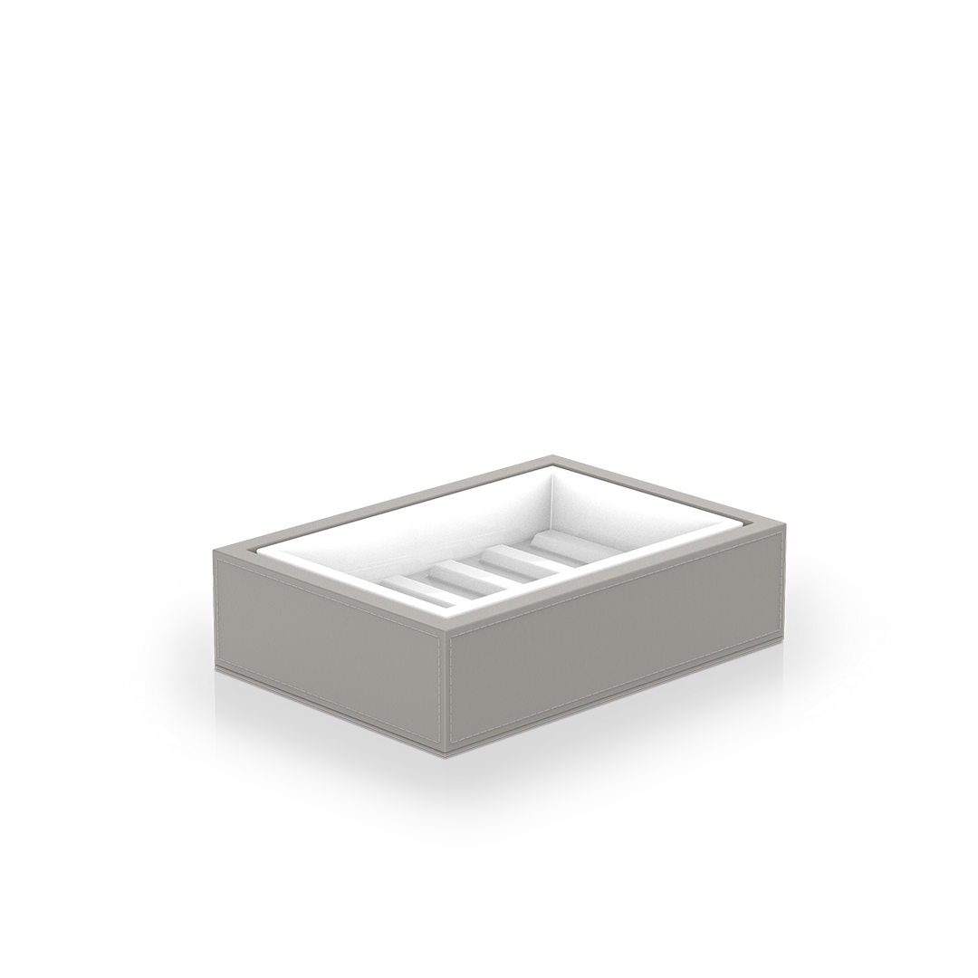 decor-walther-brownie-sts-seifenschale-wei-leder-porzellan image 1
