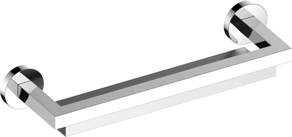 keuco-edition-90-duschablage-34-cm-chrom-mit-abzieher image 1
