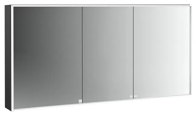 frasco-centric-deep-spiegelschrank-led-140-cm-schwarz-aufputz image 1