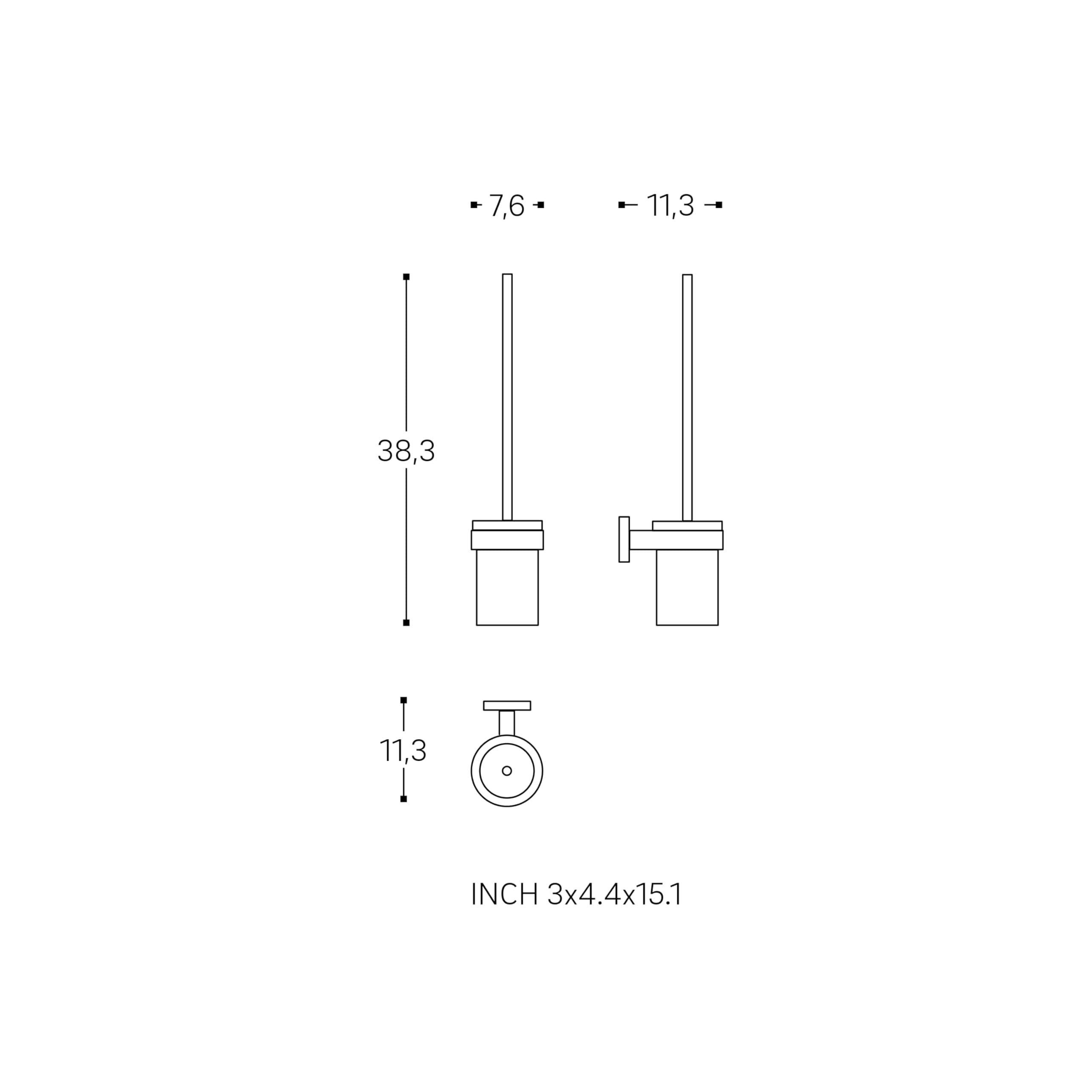 cosmic-start-wc-b-rstenhalter-glas-mattschwarz-wand image 6