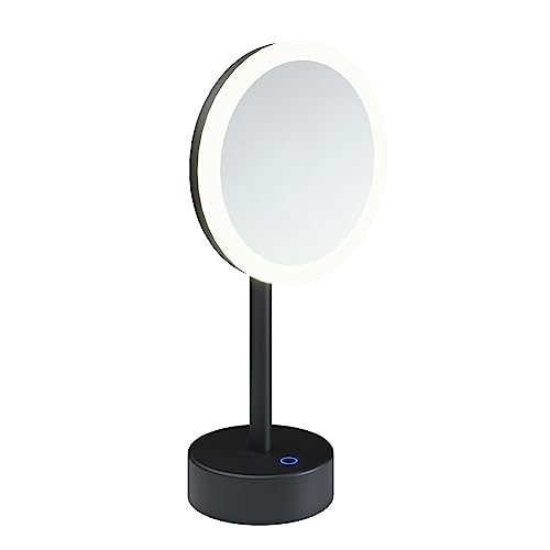 cosmic-basic-vergr-erungsspiegel-mattschwarz-led-dimmbar image 8