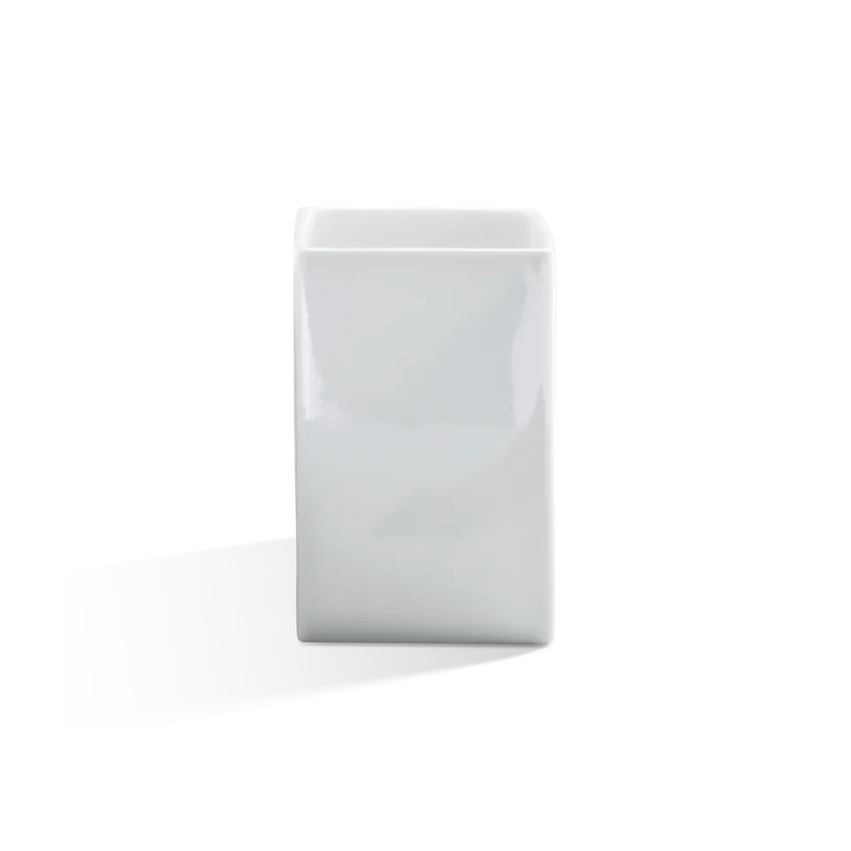 decor-walther-classic-dw-627-zahnbecher-porzellan-wei-eckig image 1