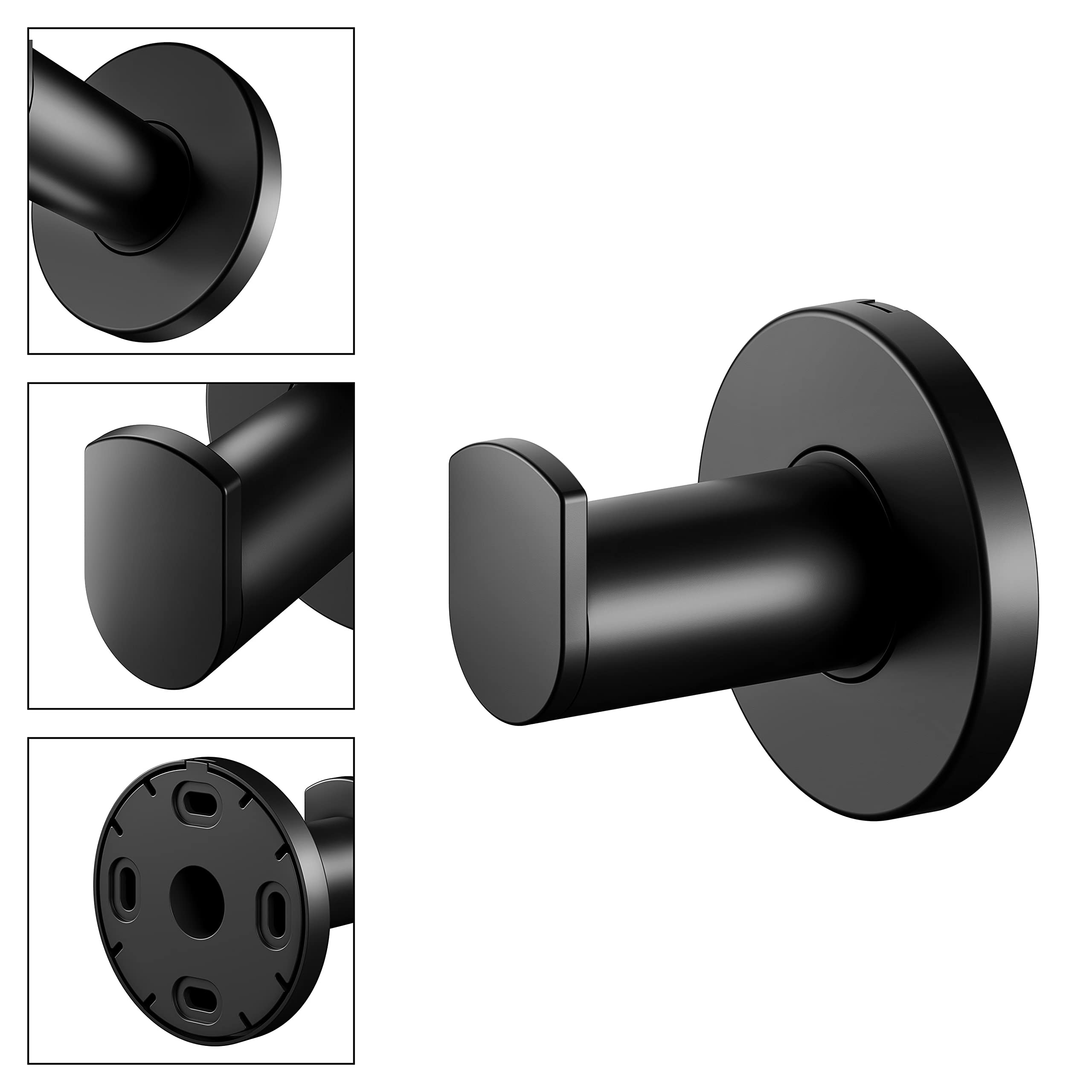 keuco-plan-handtuchhaken-2-st-ck-5-1-cm-schwarz-matt image 4