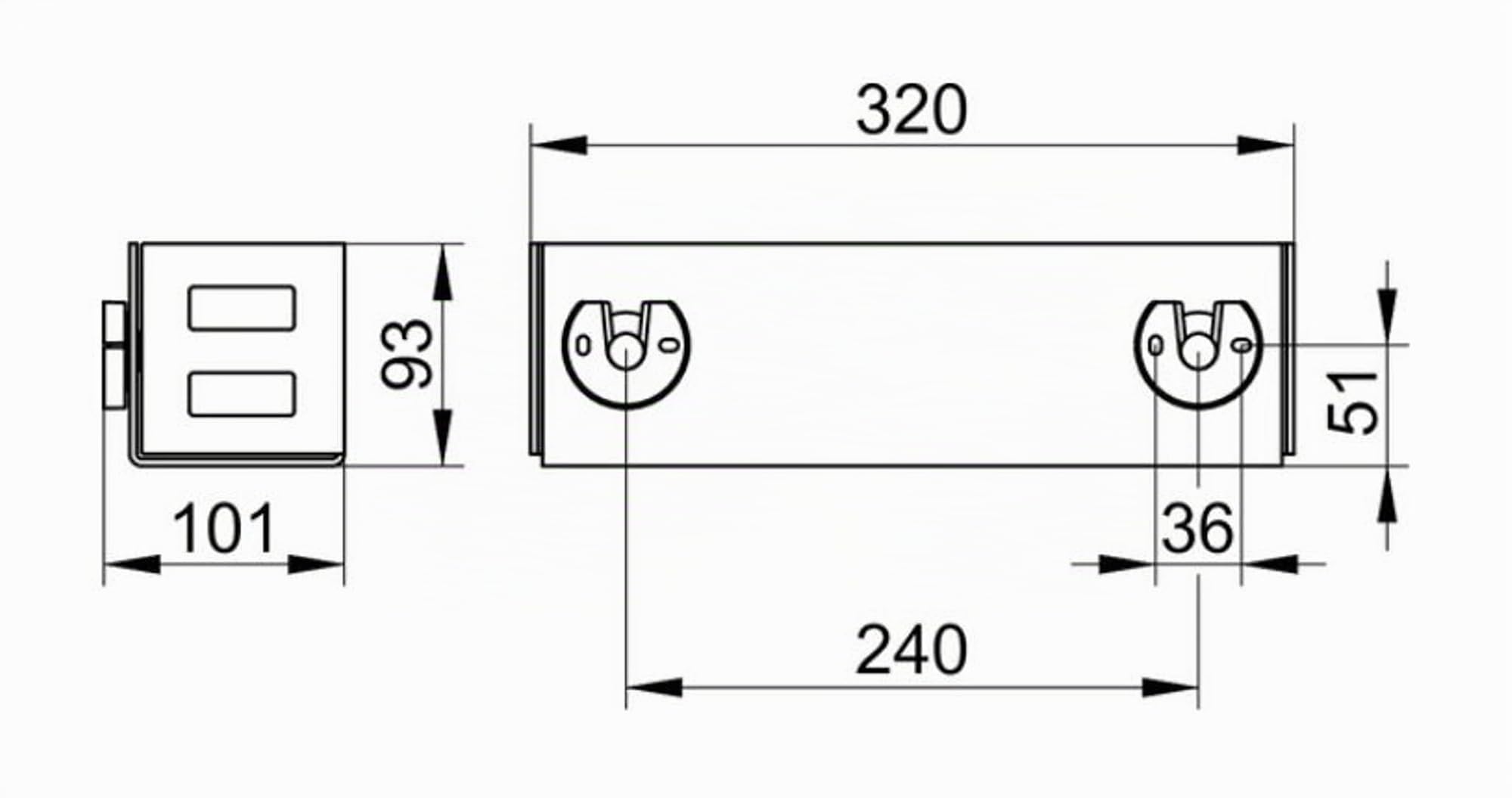 keuco-reva-duschkorb-32-cm-aluminium-wei-matt-abnehmbar image 2