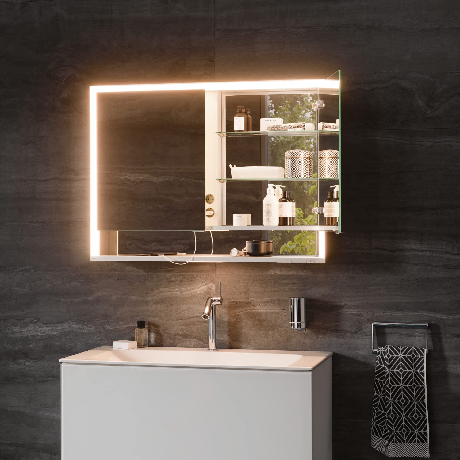 keuco-royal-lumos-spiegelschrank-100-cm-led-2-t-rig-dimmbar image 4