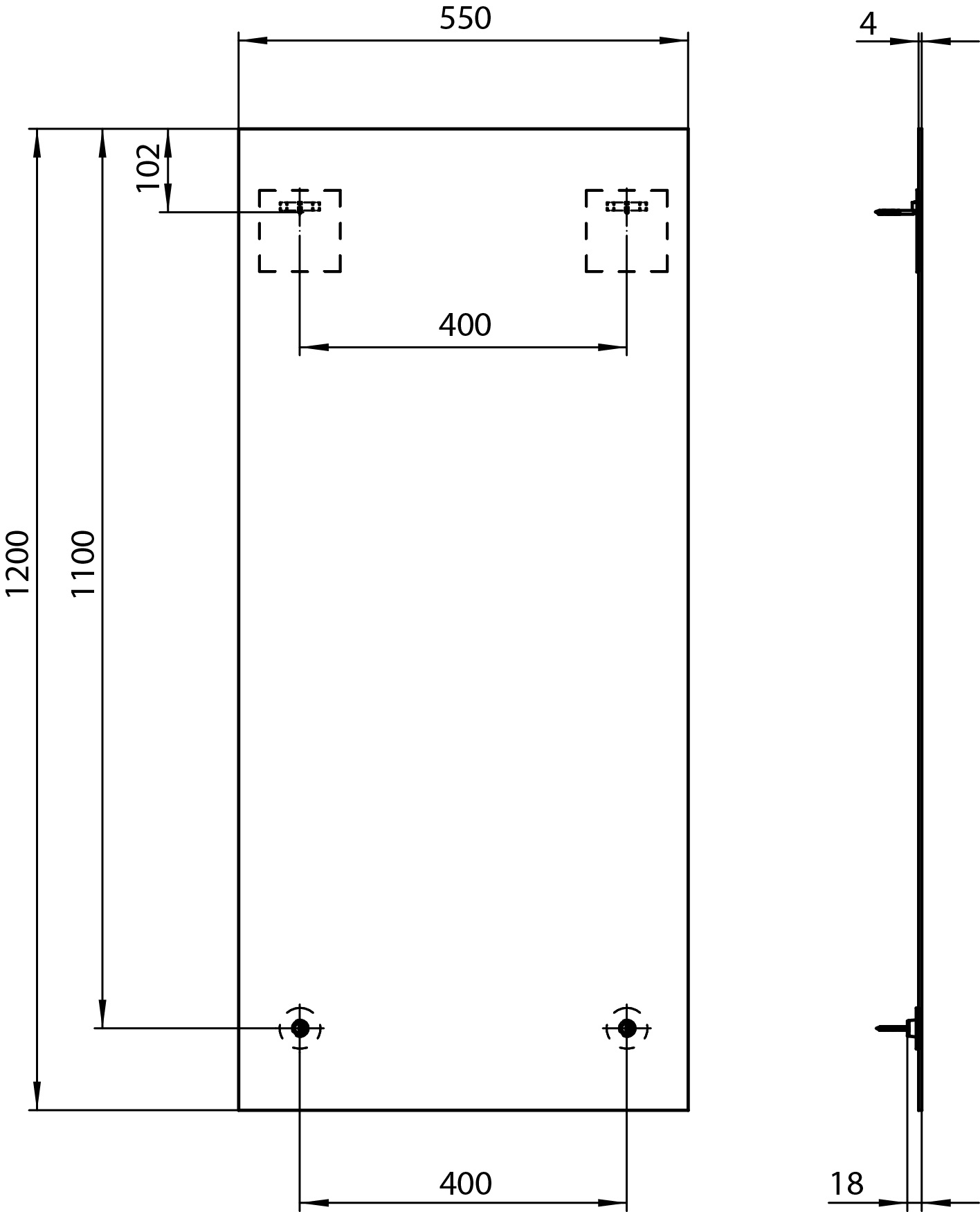 frasco-centric-free-spiegel-55x120-cm-splitterschutzfolie image 3