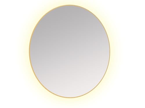 cosmic-wish-led-spiegel-badspiegel-goldmatt-100-cm image 2