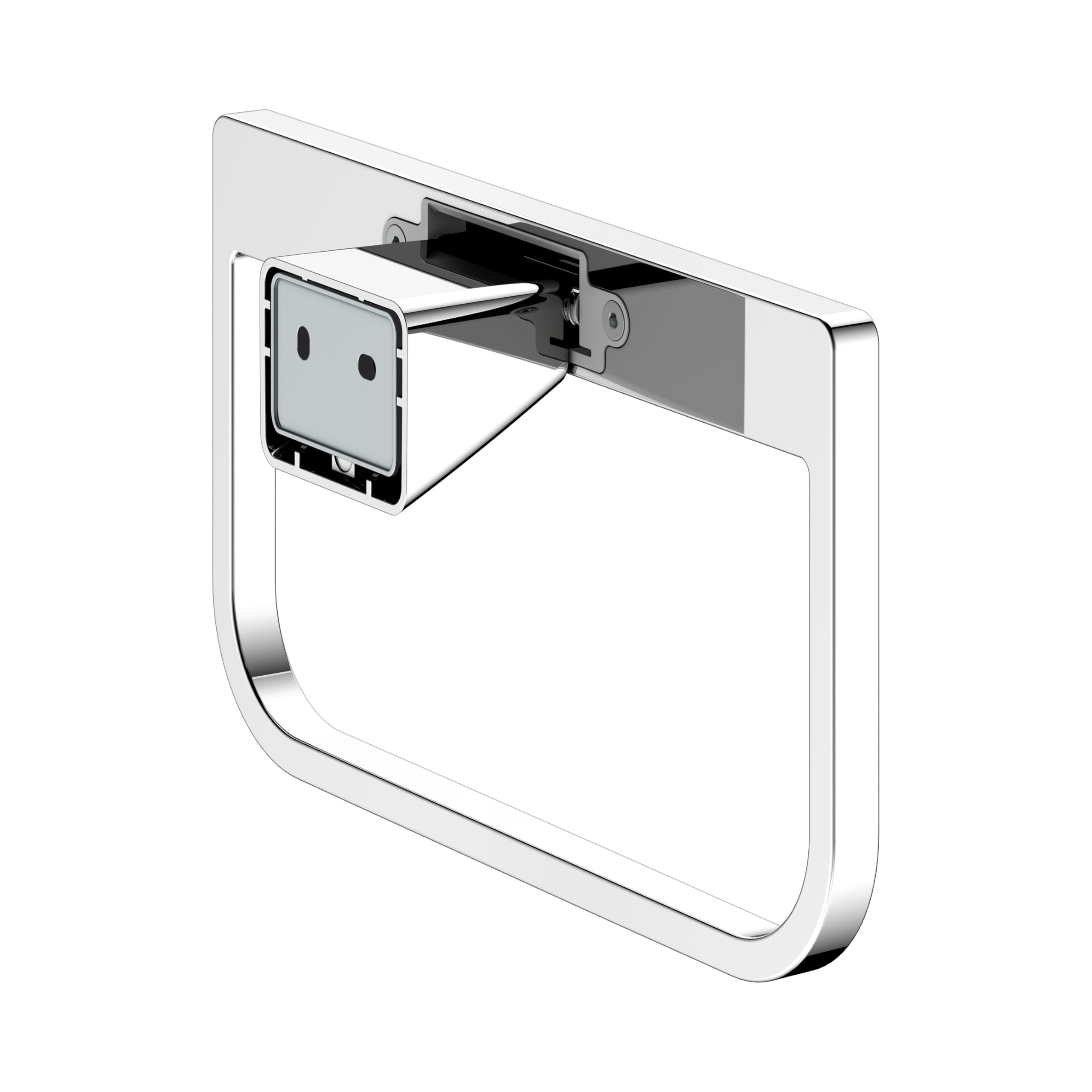 keuco-reva-handtuchring-24-cm-silber-verchromt-ohne-bohren image 6