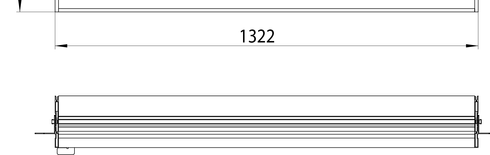 frasco-centric-einbaurahmen-130-cm-bad image 2