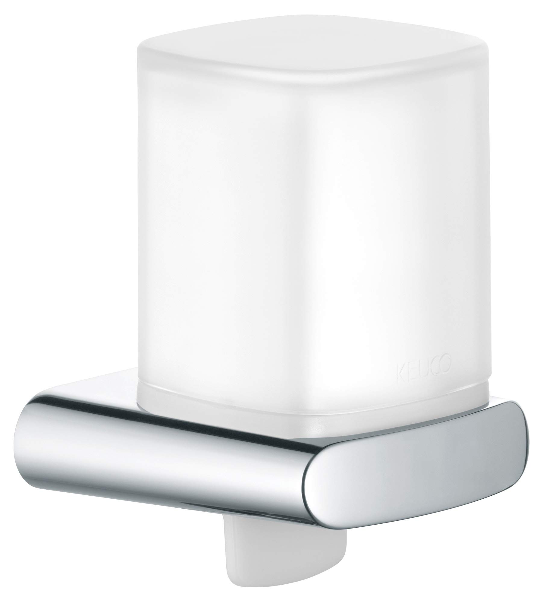 keuco-elegance-seifenspender-180-ml-chrom-mit-st-lpbecher image 1