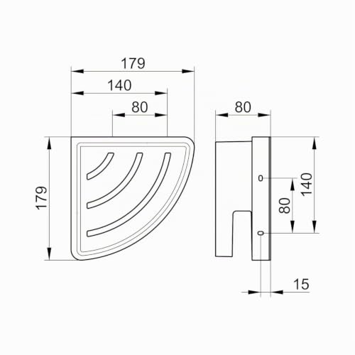 keuco-collection-moll-12757010000-duschkorb-ecke-chrom-180-mm image 8