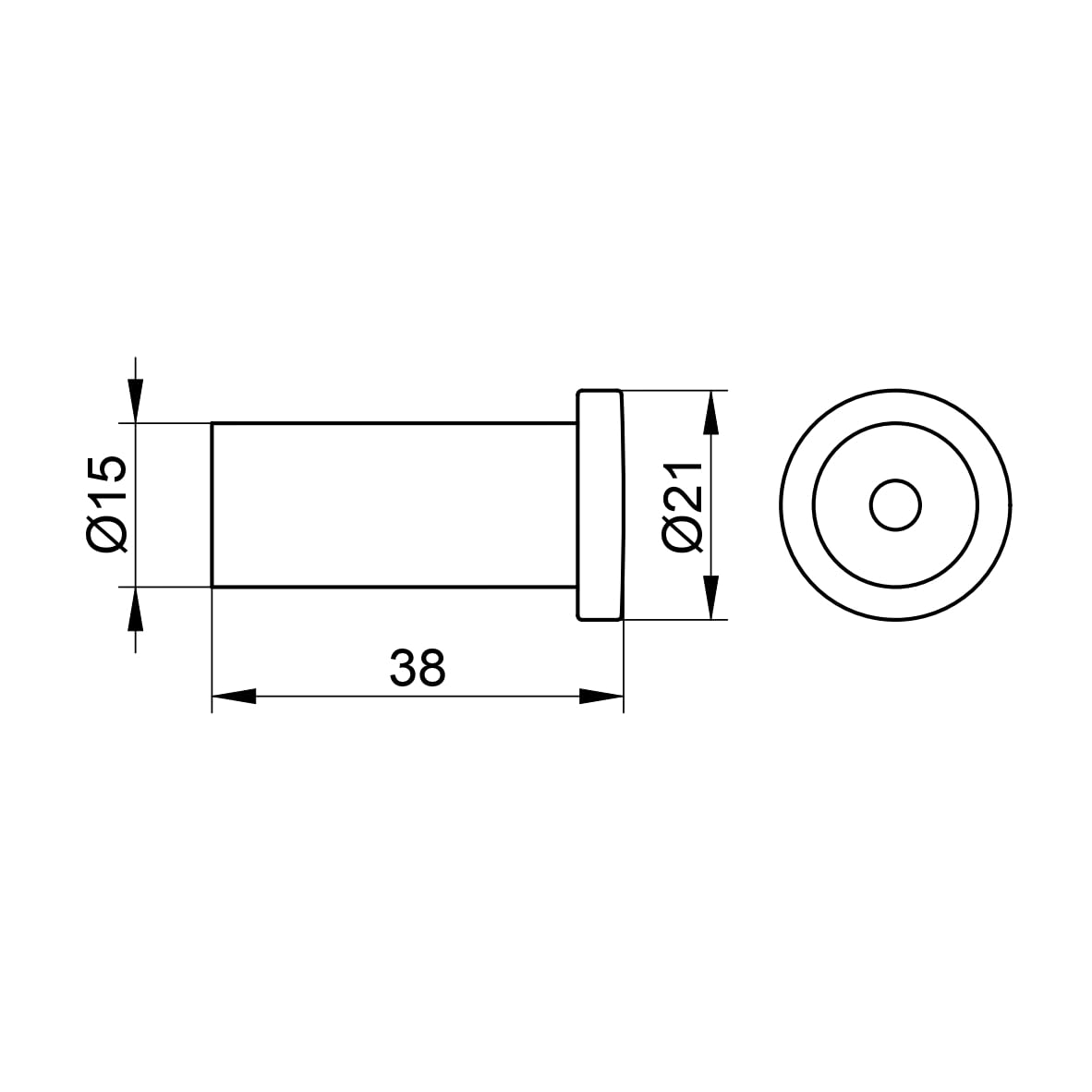 keuco-plan-handtuchhaken-2-st-ck-chrom-metall-3-8-cm image 3