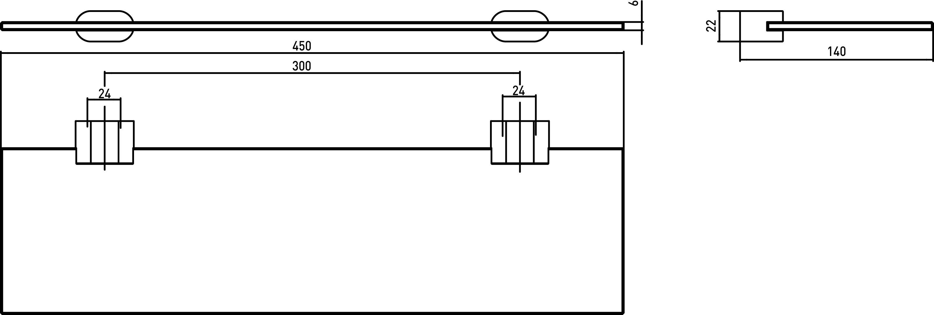 frasco-sential-ablage-kristallglas-45-cm-chrom image 2