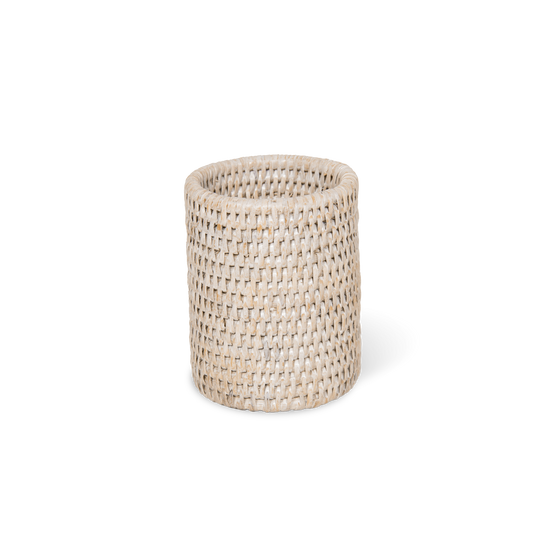 decor-walther-basket-ber-zahnb-rstenbecher-rattan-dunkel image 2