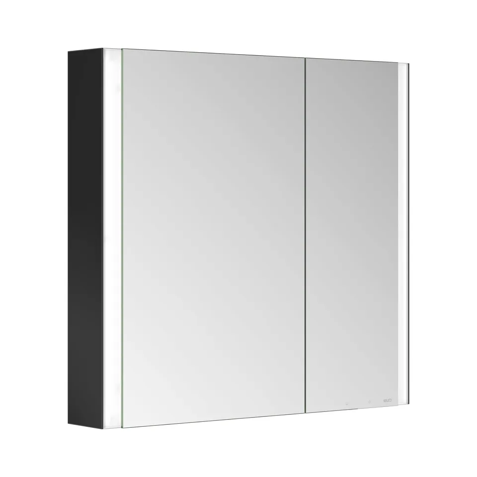 keuco-royal-lumos-spiegelschrank-80-cm-schwarz-mit-heizung image 1