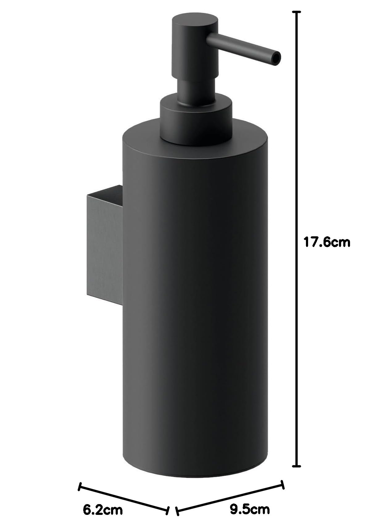 cosmic-architect-s-wandseifenspender-240ml-mattschwarz image 4