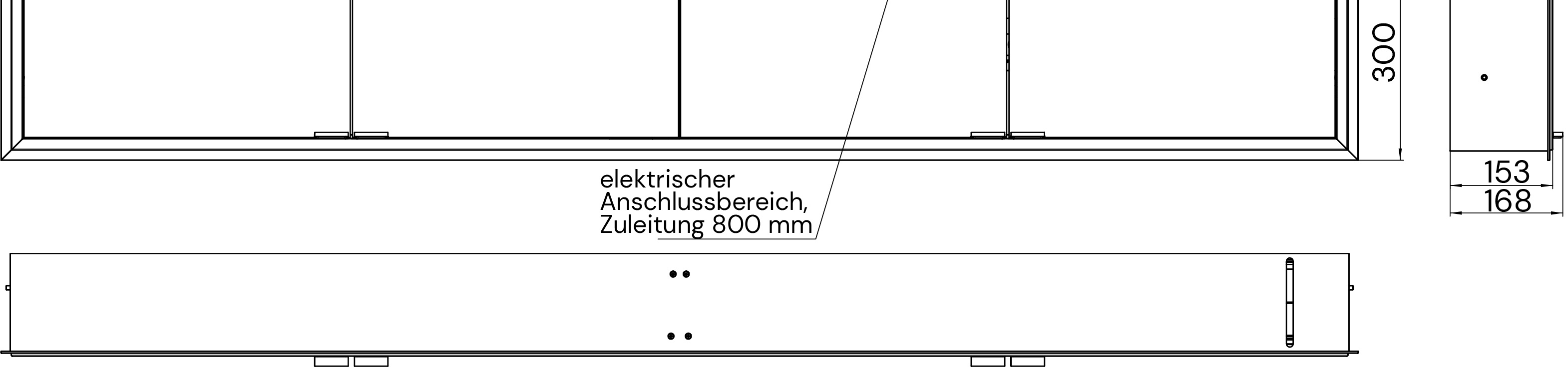 frasco-centric-spiegelschrank-200-cm-schwarz-unterputz image 5