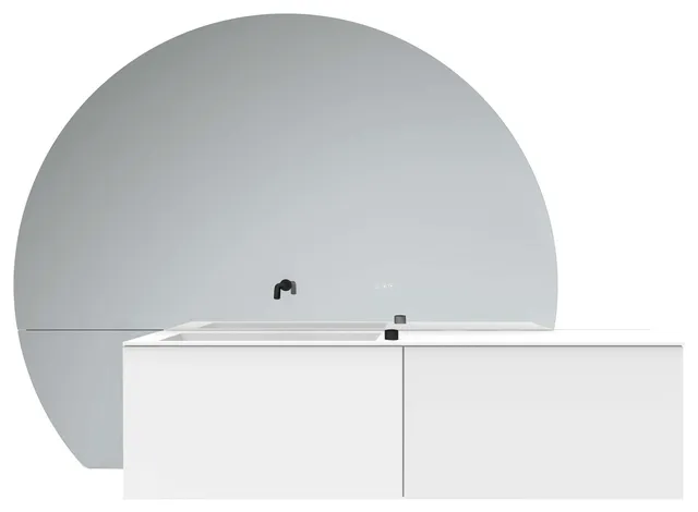 frasco-the-face-spiegelschrank-208cm-wei-schwarz-links image 1