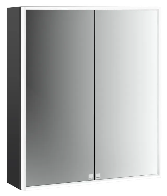 frasco-centric-deep-spiegelschrank-60-cm-schwarz-aufputz image 1