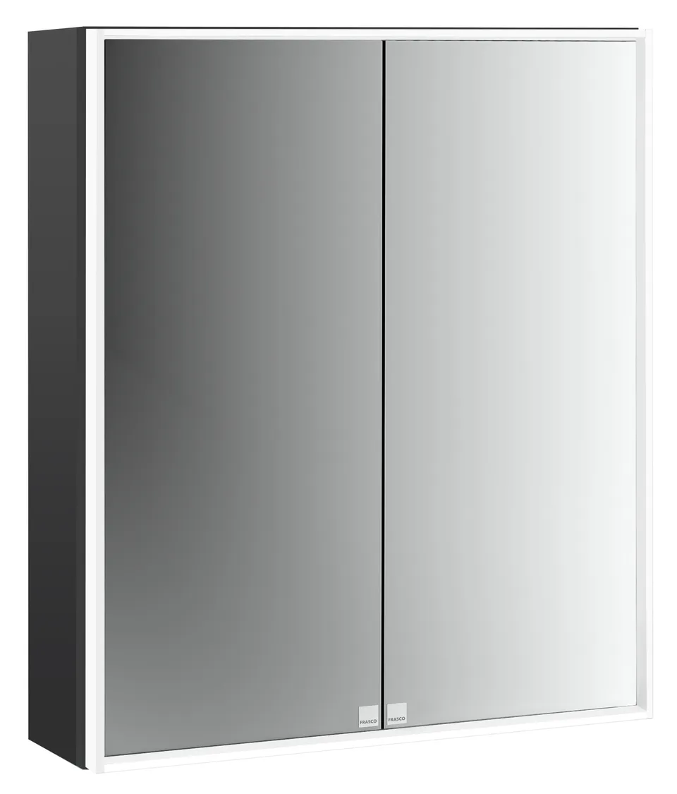 frasco-centric-deep-spiegelschrank-60-cm-schwarz-aufputz image 1