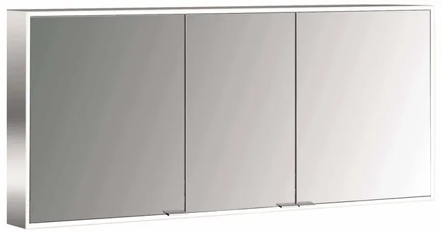 frasco-centric-led-spiegelschrank-130-cm-aluminium-aufputz image 1