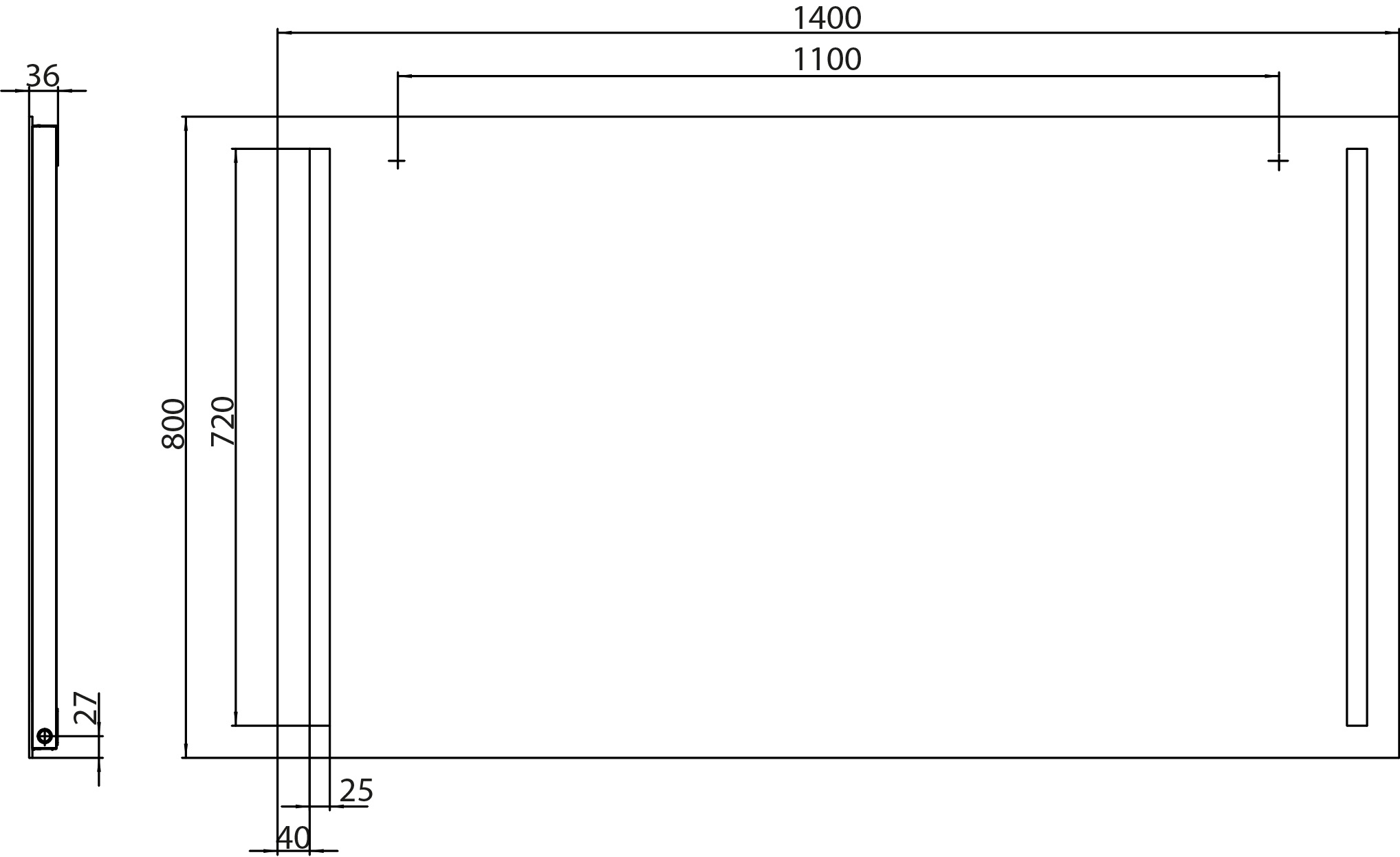frasco-aledo-pro-lichtspiegel-140-cm-unterlicht-led image 4