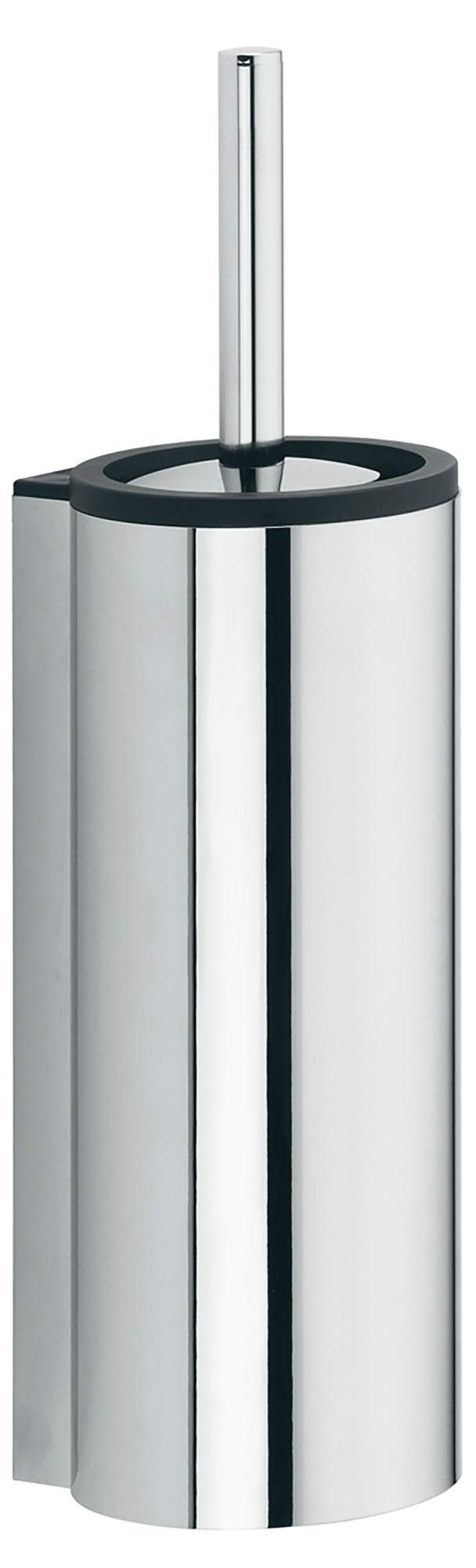 keuco-plan-wc-b-rstengarnitur-chrom-schwarz-ersatzkopf image 1