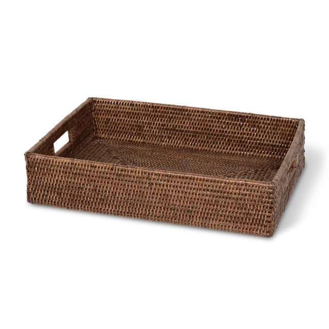 decor-walther-basket-tray-tablett-rattan-hell-rechteckig image 1