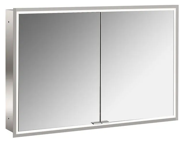frasco-centric-led-spiegelschrank-aluminium-110-cm-unterputz image 1