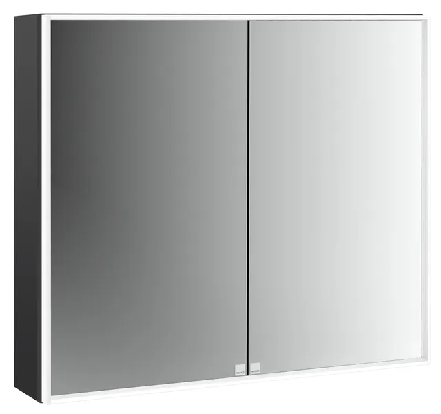 frasco-centric-deep-led-spiegelschrank-80-cm-schwarz-ip20 image 1