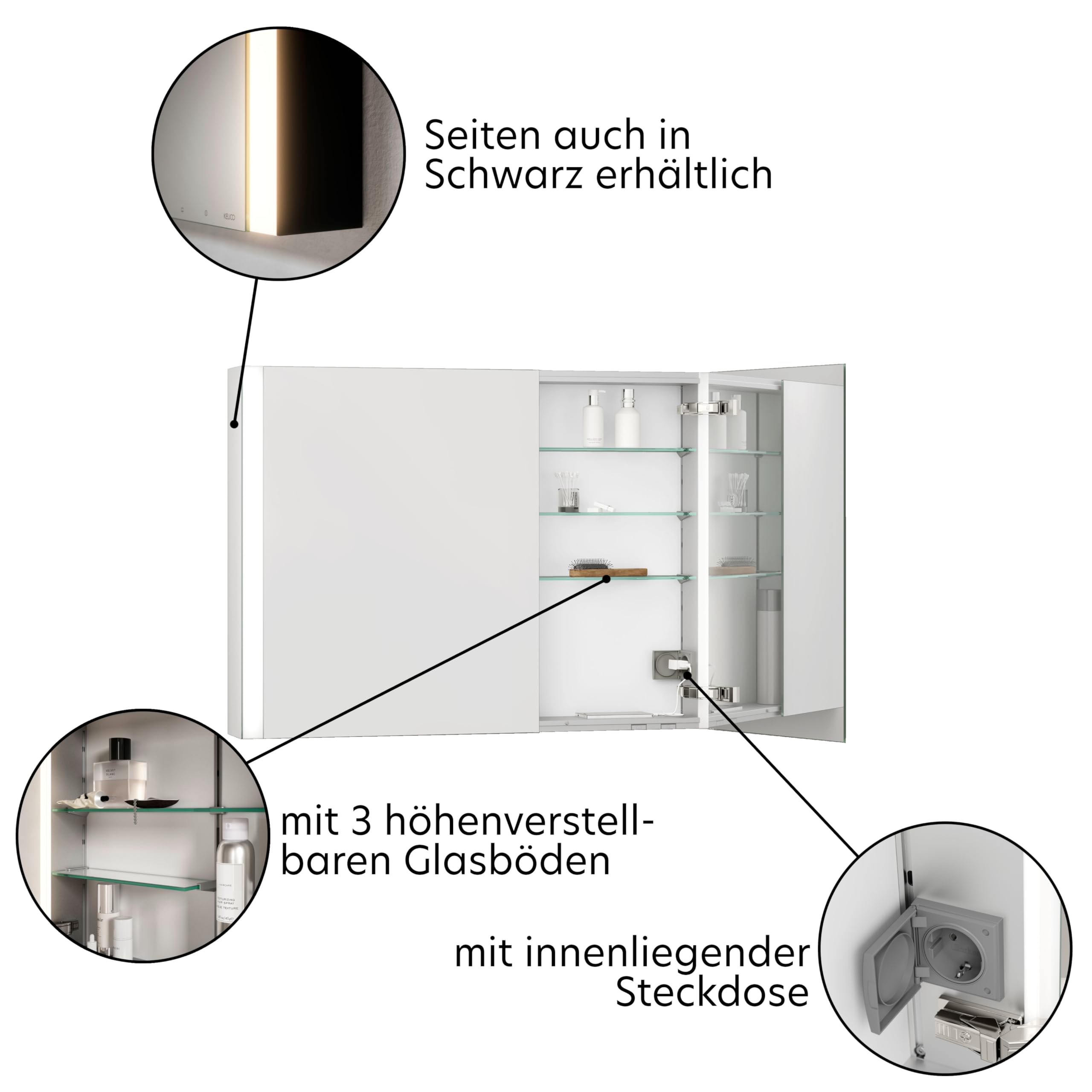 keuco-royal-lumos-spiegelschrank-100-cm-asymmetrisch-led image 5