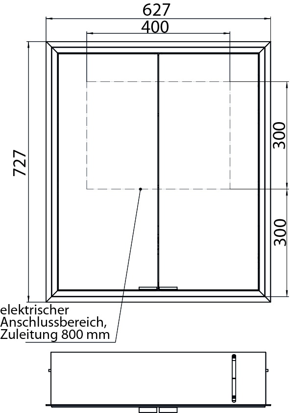 frasco-centric-spiegelschrank-60-cm-aluminium-unterputz image 6