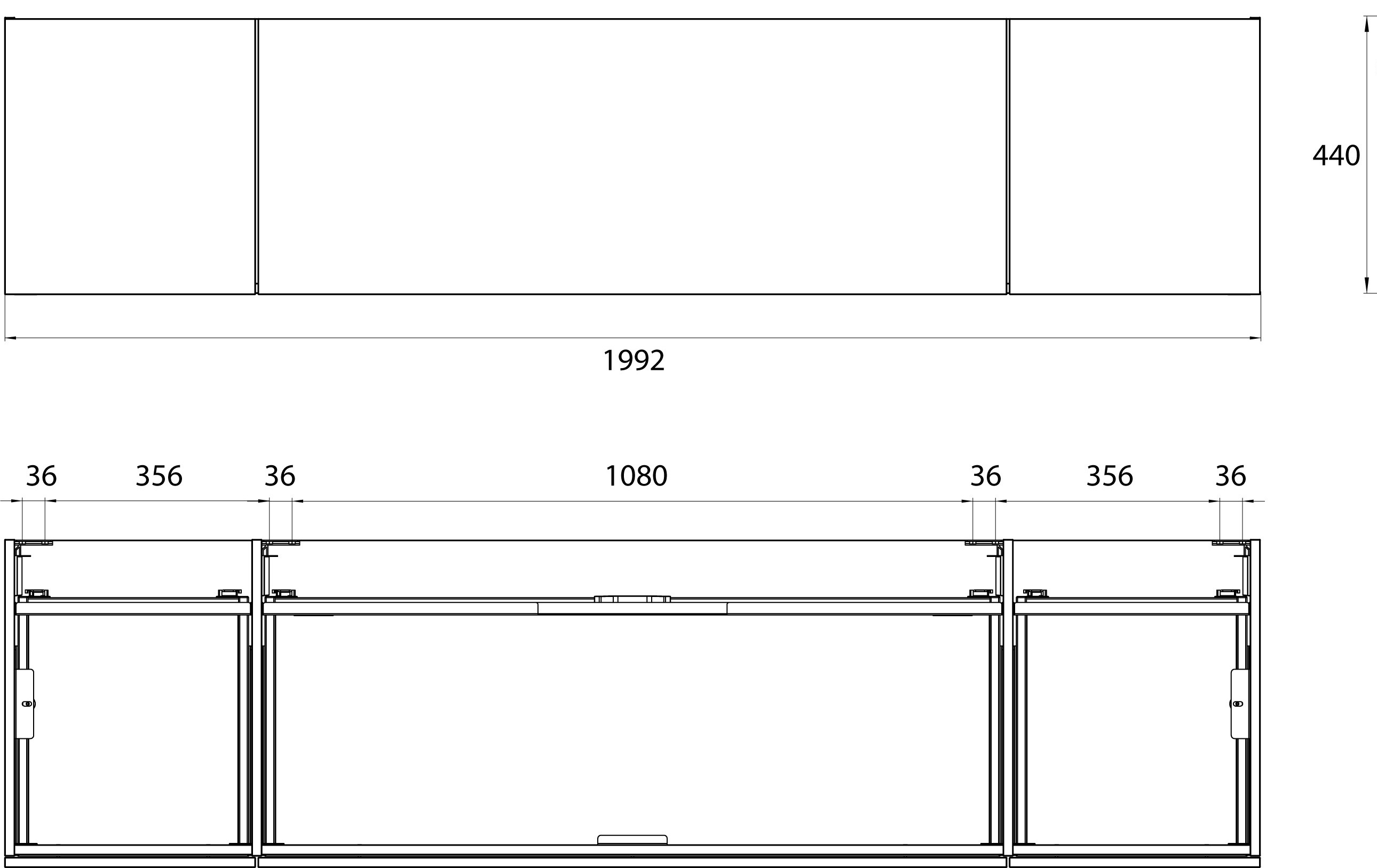 frasco-centric-waschtischunterschrank-wei-200-cm-2-ausz-ge image 3